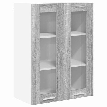 vidaXL Hängeschrank Graues Sonoma 60 x 31 x 80 cm Holzwerkstoff