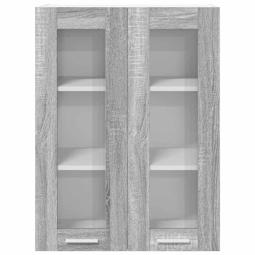 vidaXL Hängeschrank Graues Sonoma 60 x 31 x 80 cm Holzwerkstoff