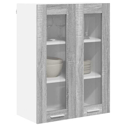 vidaXL Hängeschrank Graues Sonoma 60 x 31 x 80 cm Holzwerkstoff