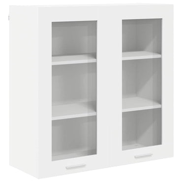 vidaXL Hängeschrank mit Speicher Weiß 80 x 31 x 80 cm Holzwerkstoff