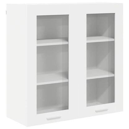 vidaXL Hängeschrank mit Speicher Weiß 80 x 31 x 80 cm Holzwerkstoff