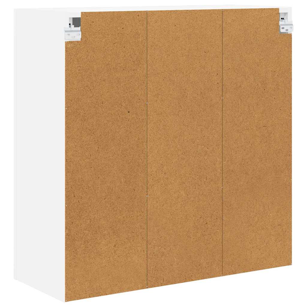 vidaXL Hängeschrank mit Speicher Weiß 80 x 31 x 80 cm Holzwerkstoff