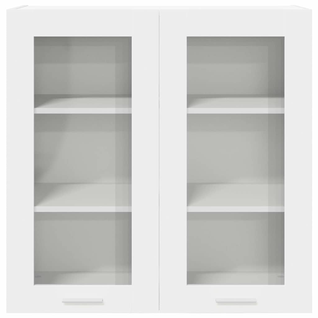 vidaXL Hängeschrank mit Speicher Weiß 80 x 31 x 80 cm Holzwerkstoff