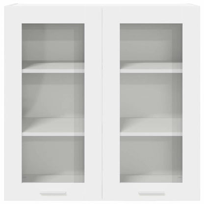 vidaXL Hängeschrank mit Speicher Weiß 80 x 31 x 80 cm Holzwerkstoff