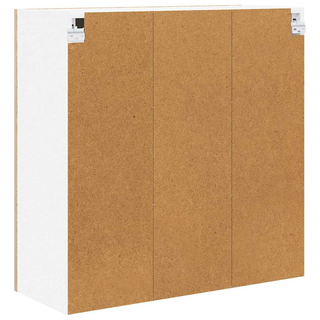 vidaXL Hängeschrank mit Tür Sonoma-Eiche 80 x 31 x 80 cm Holzwerkstoff