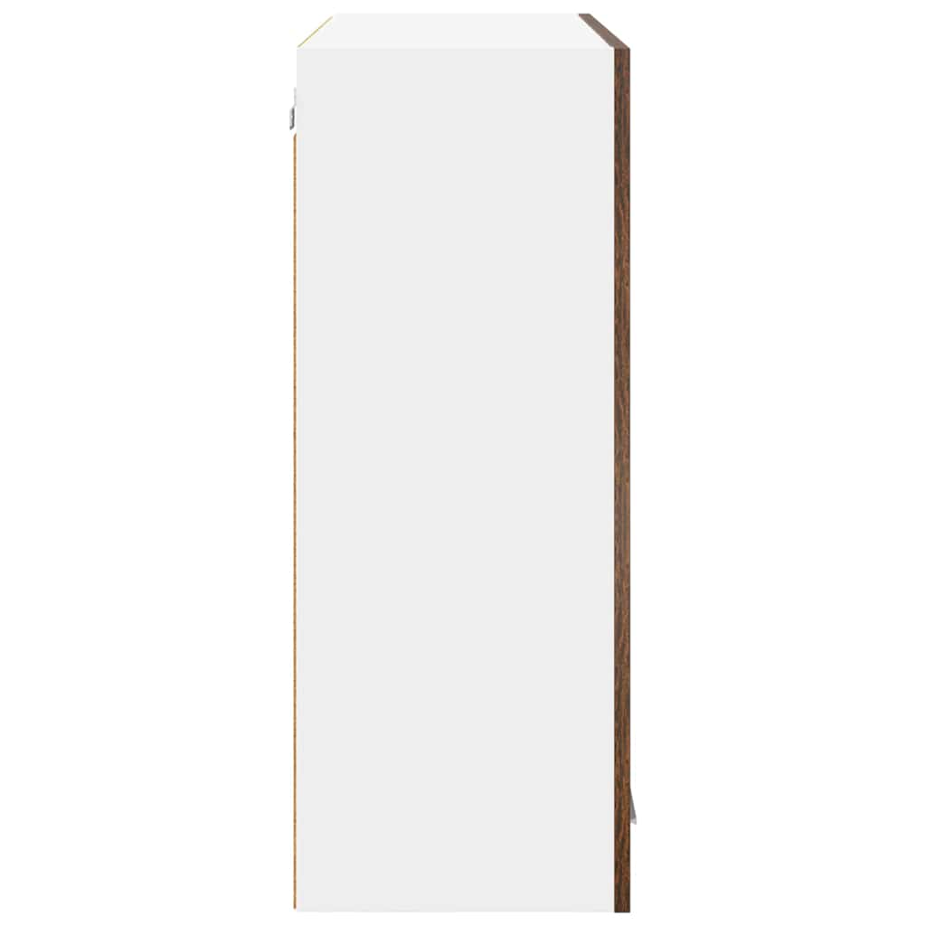 Hängeschrank Geräucherte Eiche 80 x 31 x 80 cm Holzwerkstoff