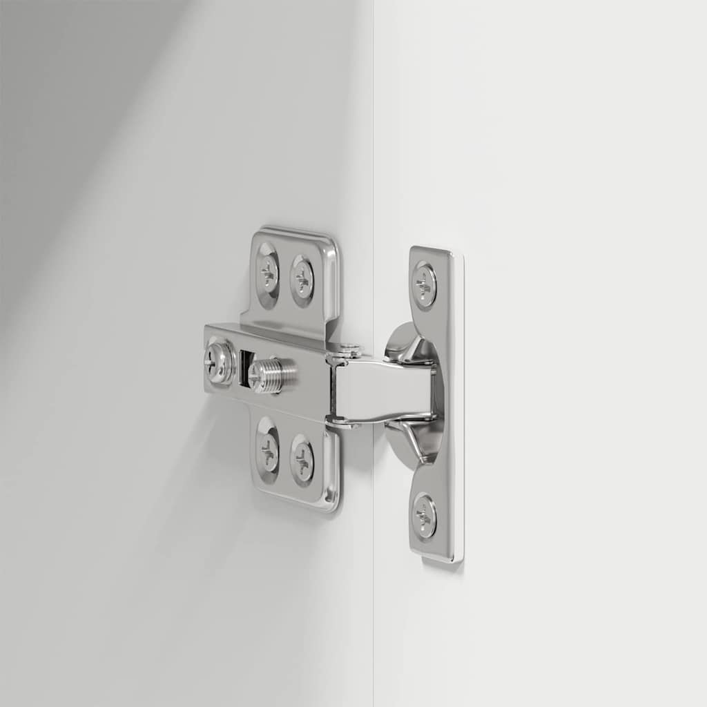 Hängeschrank mit Speicher Weiß 30 x 31 x 100 cm Holzwerkstoff