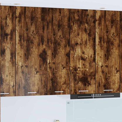 vidaXL Hängeschrank Geräucherte Eiche 30 x 31 x 100 cm Holzwerkstoff