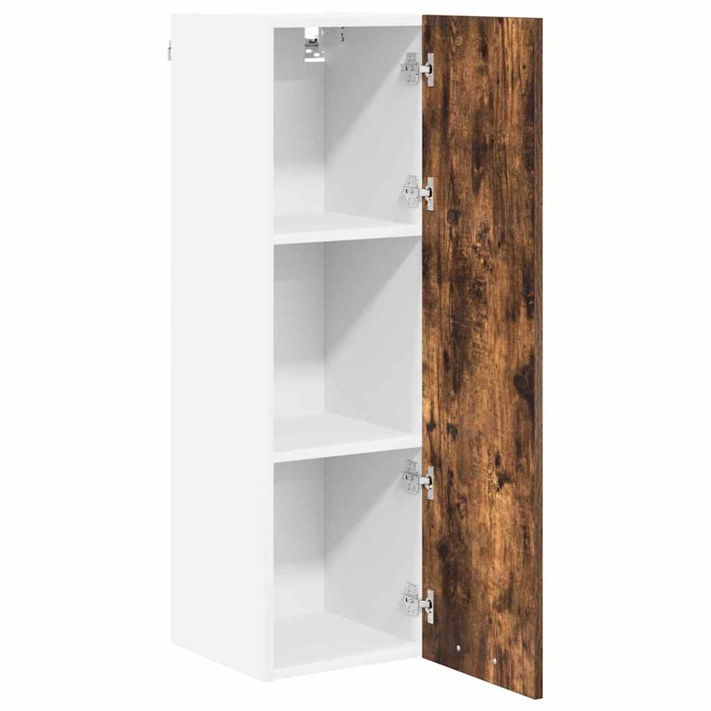 vidaXL Hängeschrank Geräucherte Eiche 30 x 31 x 100 cm Holzwerkstoff