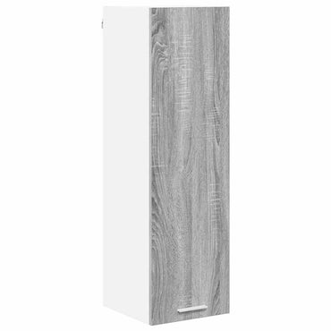 vidaXL Hängeschrank Graues Sonoma 30 x 31 x 100 cm Holzwerkstoff