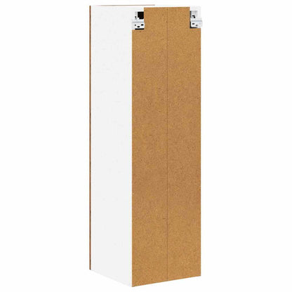 vidaXL Hängeschrank mit Tür Altholz 30 x 31 x 100 cm Holzwerkstoff