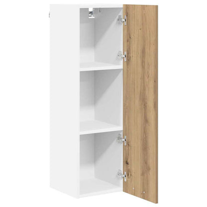 vidaXL Hängeschrank Artisan-Eiche 30 x 31 x 100 cm Holzwerkstoff