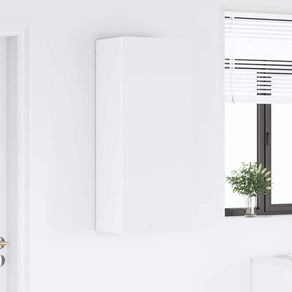 vidaXL Hängeschrank mit Speicher Weiß 40 x 31 x 100 cm Holzwerkstoff