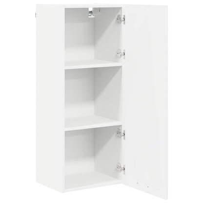 vidaXL Hängeschrank mit Speicher Weiß 40 x 31 x 100 cm Holzwerkstoff