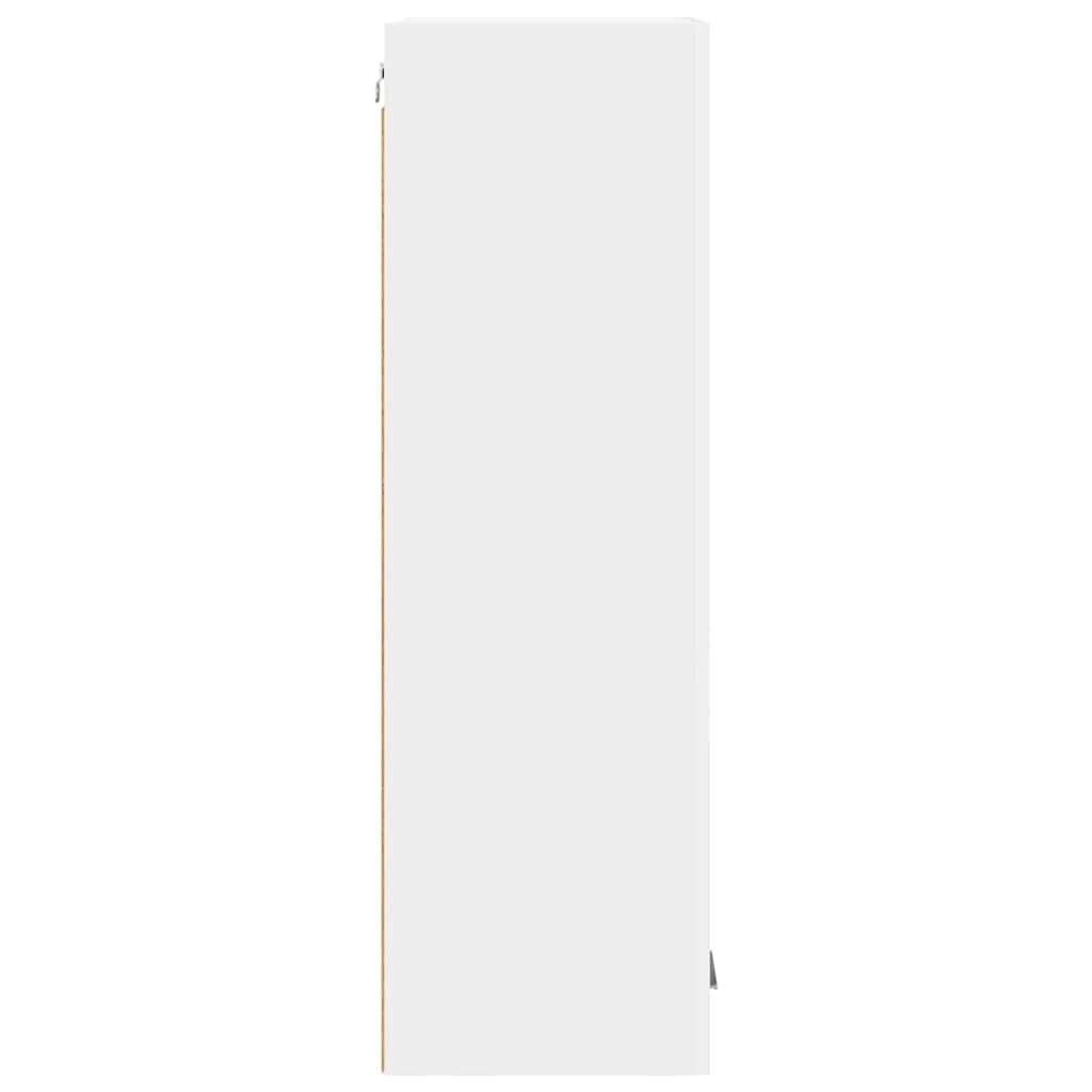vidaXL Hängeschrank mit Speicher Weiß 40 x 31 x 100 cm Holzwerkstoff