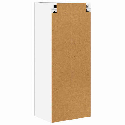 vidaXL Hängeschrank mit Speicher Schwarz Eichen-Optik 40 x 31 x 100 cm