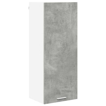 vidaXL Armoire murale Riga Gris béton 40 x 31 x 100 cm Bois d'ingénierie