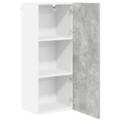 Hängeschrank Riga Beton Grau 40 x 31 x 100 cm Holzwerkstoff