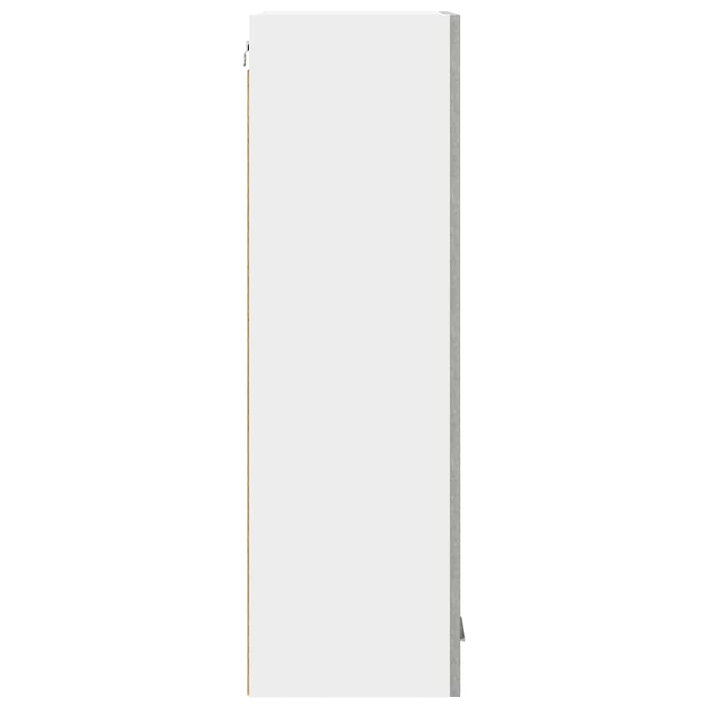 Hängeschrank Riga Beton Grau 40 x 31 x 100 cm Holzwerkstoff