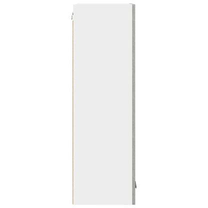 Hängeschrank Riga Beton Grau 40 x 31 x 100 cm Holzwerkstoff