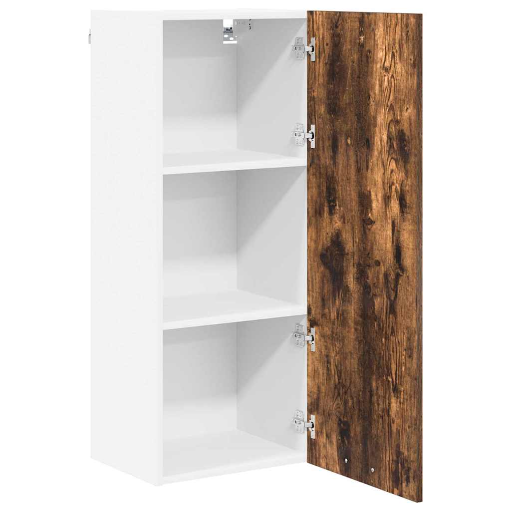 vidaXL Hängeschrank Geräucherte Eiche 40 x 31 x 100 cm Holzwerkstoff