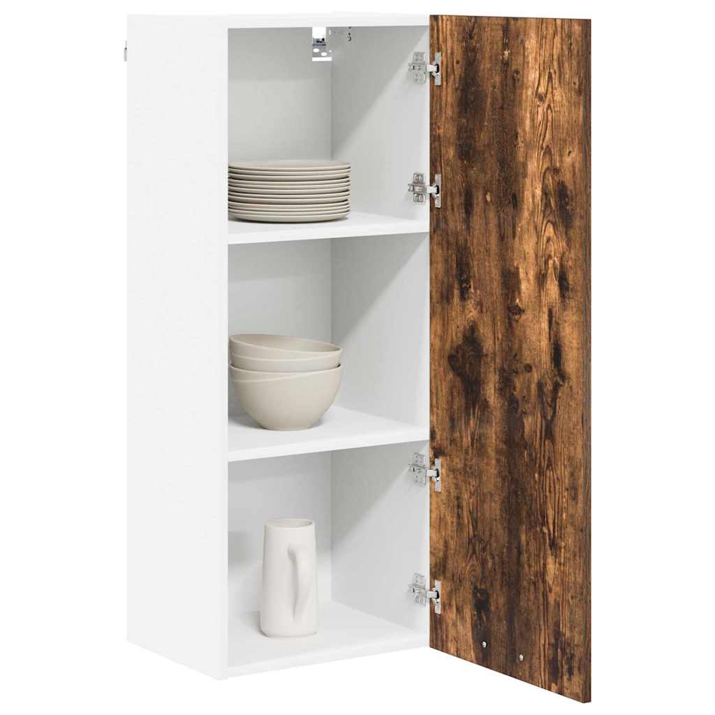 vidaXL Hängeschrank Geräucherte Eiche 40 x 31 x 100 cm Holzwerkstoff