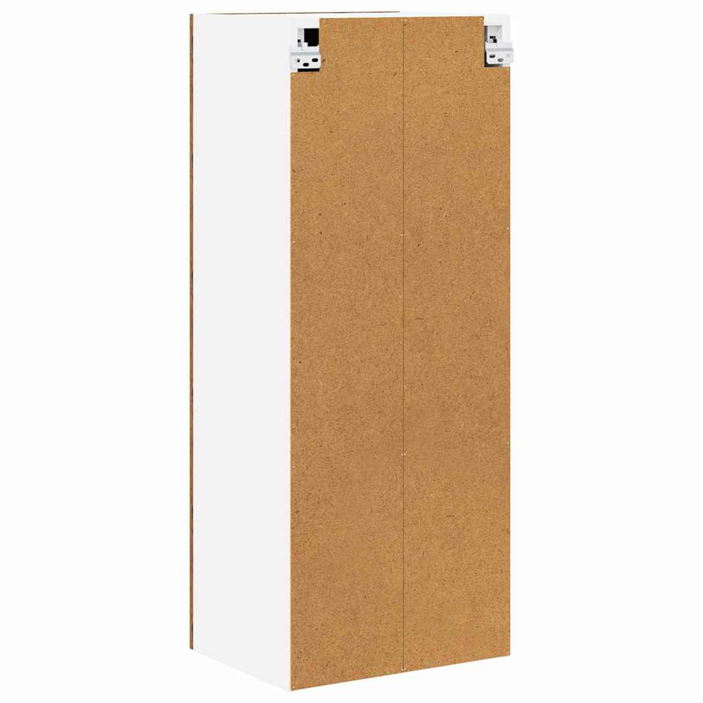 vidaXL Hängeschrank mit Tür Altholz 40 x 31 x 100 cm Holzwerkstoff