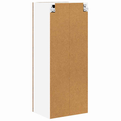 vidaXL Hängeschrank mit Tür Altholz 40 x 31 x 100 cm Holzwerkstoff