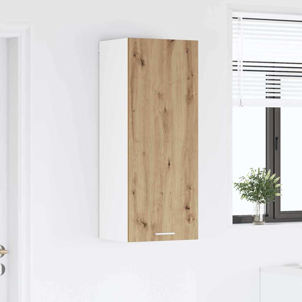 vidaXL Armoire murale chêne artisanat 40 x 31 x 100 cm bois d'ingénierie
