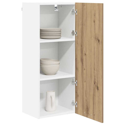 vidaXL Armoire murale chêne artisanat 40 x 31 x 100 cm bois d'ingénierie