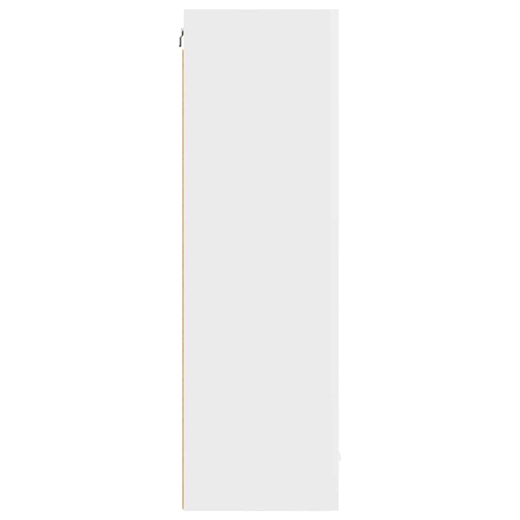 vidaXL Hängeschrank mit Speicher Weiß 50 x 31 x 100 cm Holzwerkstoff
