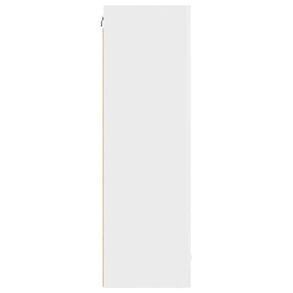 vidaXL Hängeschrank mit Speicher Weiß 50 x 31 x 100 cm Holzwerkstoff