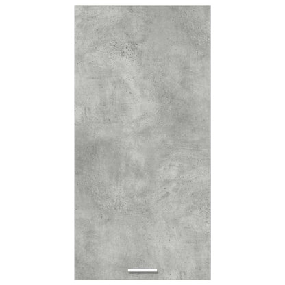 vidaXL Hängeschrank Betongrau und Weiß 50 x 31 x 100 cm Holzwerkstoff