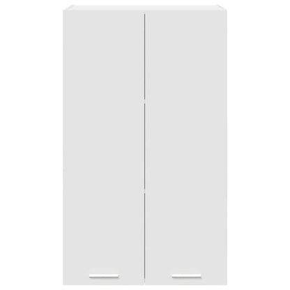 vidaXL Hängeschrank mit Speicher Weiß 60 x 31 x 100 cm Holzwerkstoff