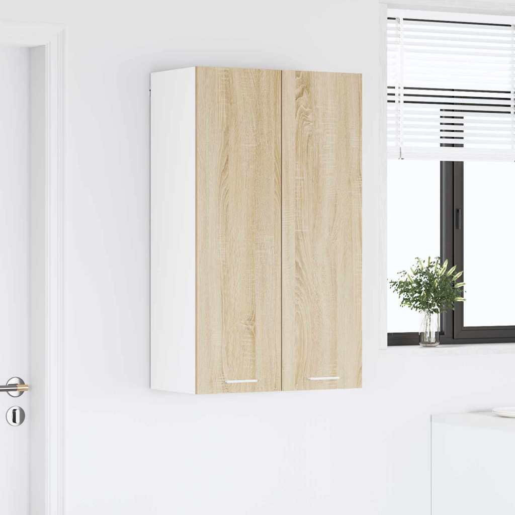 vidaXL Armoire murale chêne sonoma 60 x 31 x 100 cm bois d'ingénierie