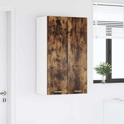 vidaXL Armoire murale Chêne fumé 60 x 31 x 100 cm Bois d'ingénierie