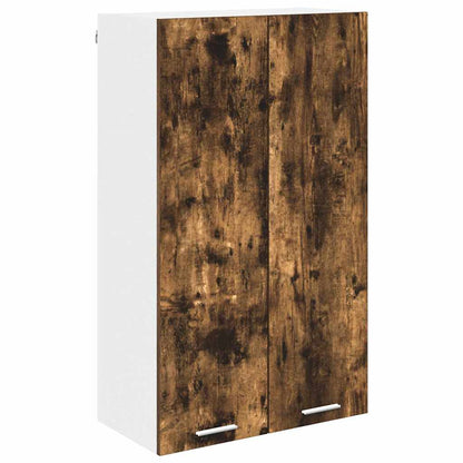 vidaXL Armoire murale Chêne fumé 60 x 31 x 100 cm Bois d'ingénierie