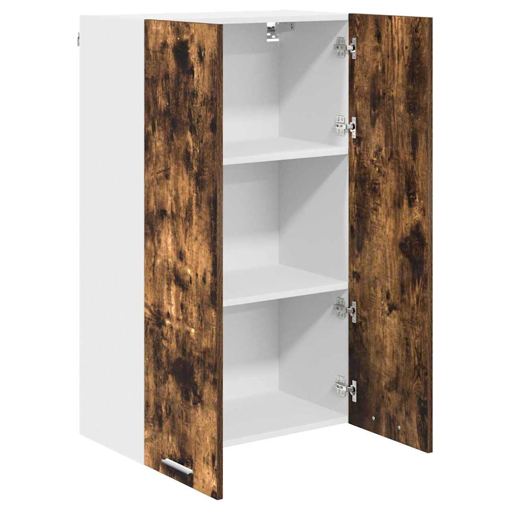 vidaXL Armoire murale Chêne fumé 60 x 31 x 100 cm Bois d'ingénierie