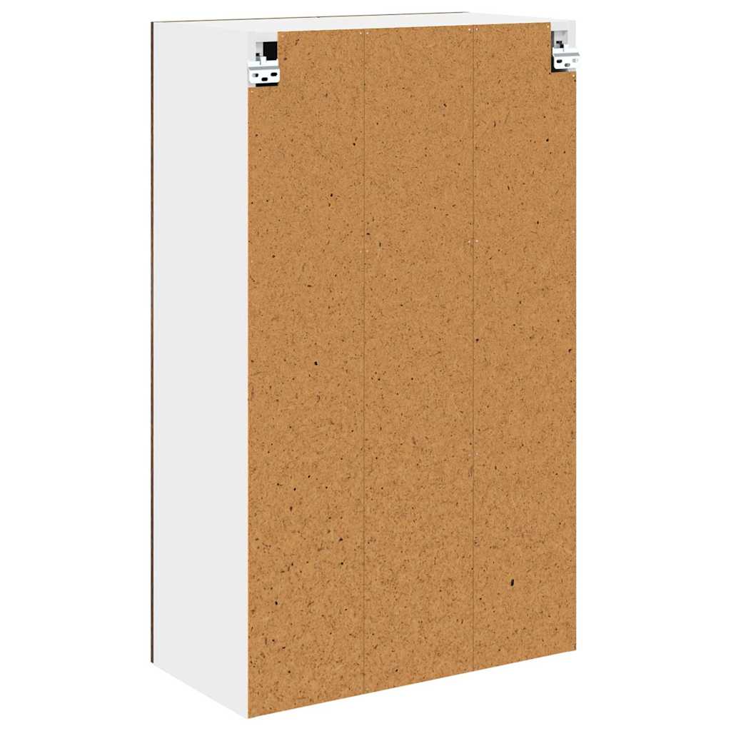 vidaXL Armoire murale Chêne fumé 60 x 31 x 100 cm Bois d'ingénierie