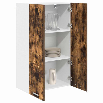 vidaXL Armoire murale Chêne fumé 60 x 31 x 100 cm Bois d'ingénierie