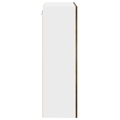 vidaXL Armoire murale Chêne fumé 60 x 31 x 100 cm Bois d'ingénierie
