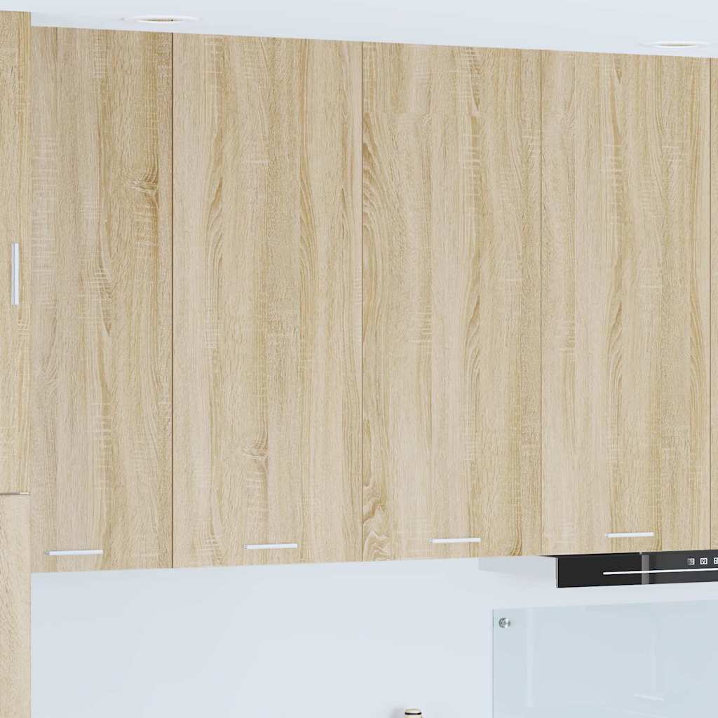 vidaXL Hängeschrank Sonoma-Eiche 80 x 31 x 100 cm Holzwerkstoff