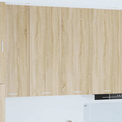 vidaXL Hängeschrank Sonoma-Eiche 80 x 31 x 100 cm Holzwerkstoff