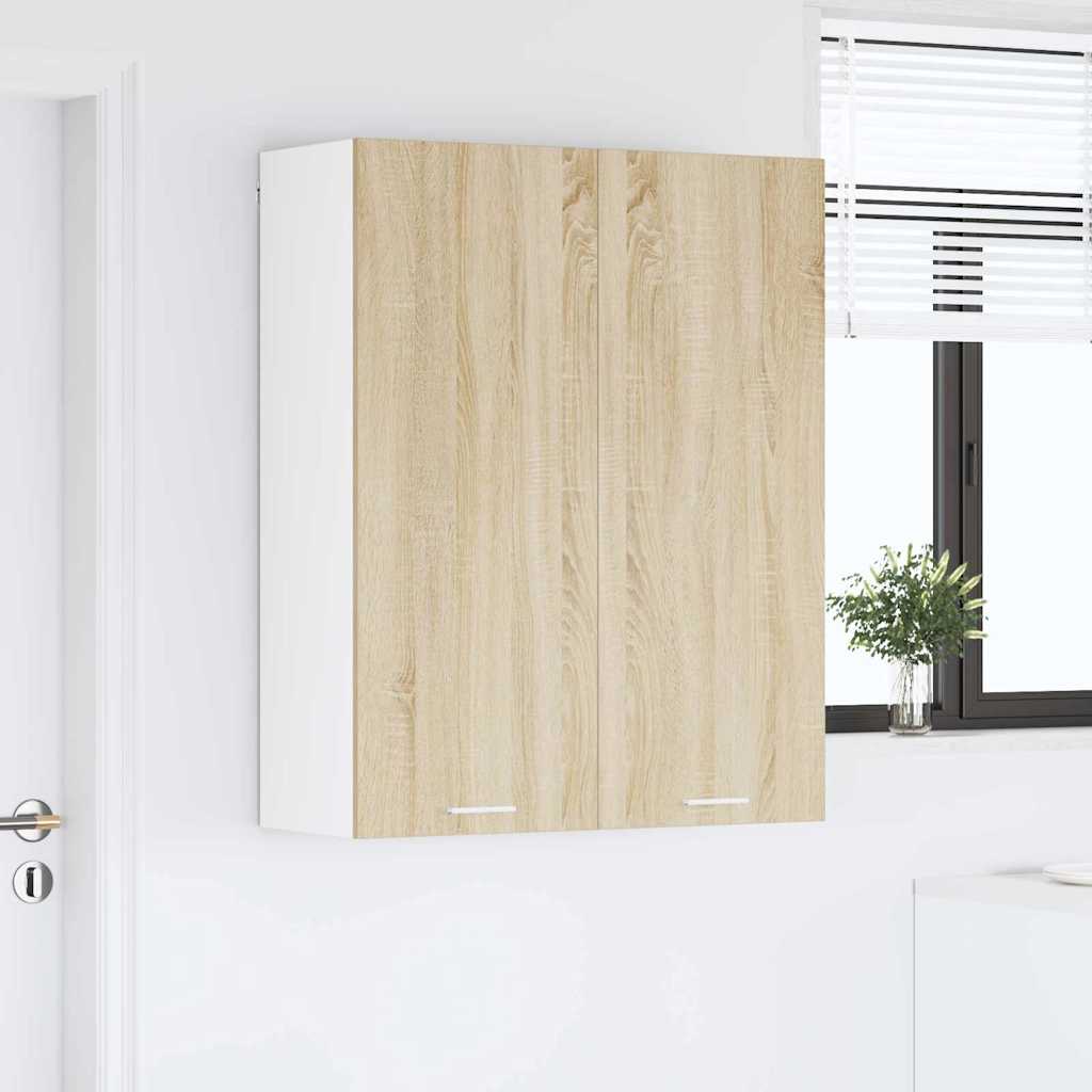 vidaXL Hängeschrank Sonoma-Eiche 80 x 31 x 100 cm Holzwerkstoff