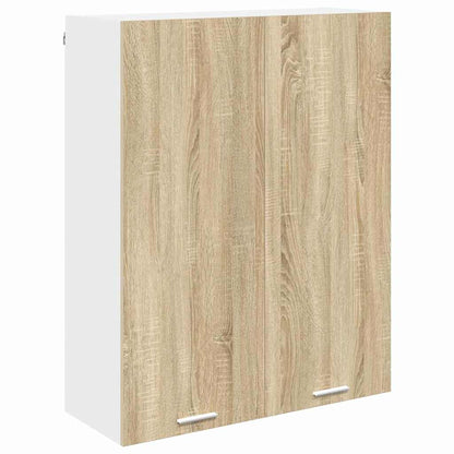 vidaXL Hängeschrank Sonoma-Eiche 80 x 31 x 100 cm Holzwerkstoff