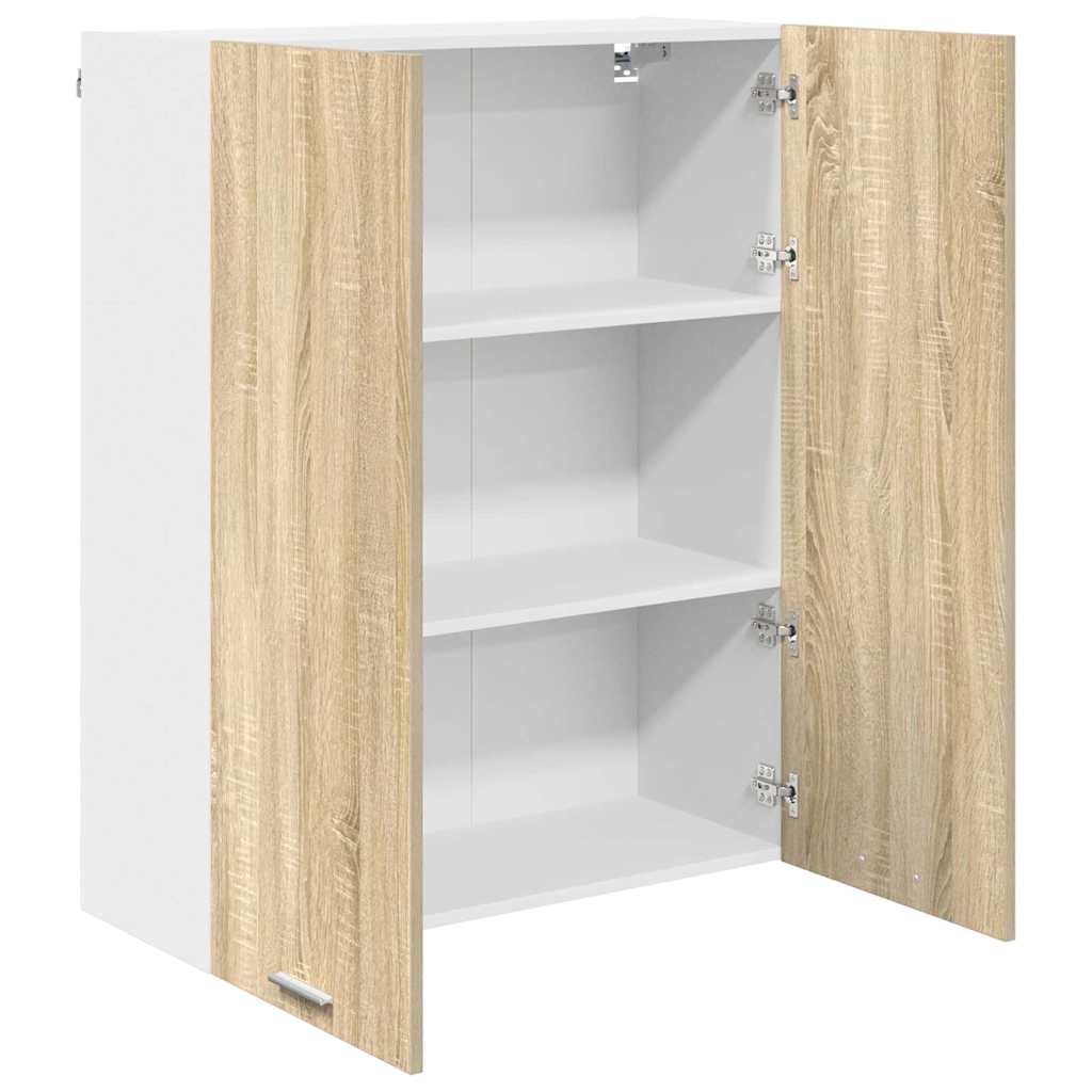 vidaXL Hängeschrank Sonoma-Eiche 80 x 31 x 100 cm Holzwerkstoff