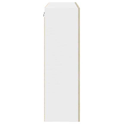 vidaXL Hängeschrank Sonoma-Eiche 80 x 31 x 100 cm Holzwerkstoff