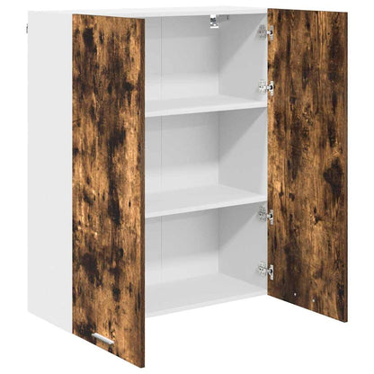 vidaXL Hängeschrank Geräucherte Eiche 80 x 31 x 100 cm Holzwerkstoff