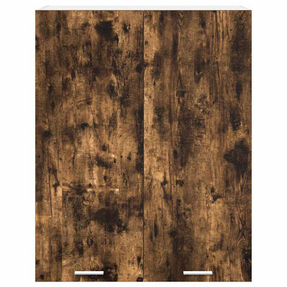 vidaXL Hängeschrank Geräucherte Eiche 80 x 31 x 100 cm Holzwerkstoff