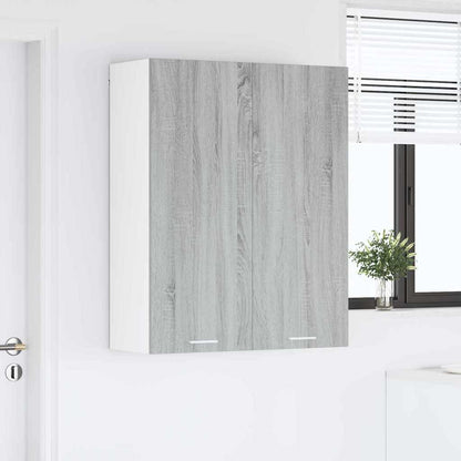 vidaXL Hängeschrank Graues Sonoma 80 x 31 x 100 cm Holzwerkstoff